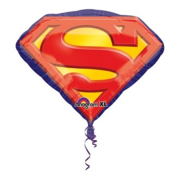 Fóliový balón Superman, Emblems, 66x50cm