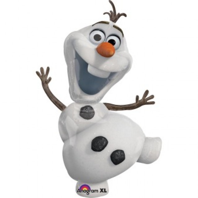Fóliový balón Frozen, Olaf, Supershape, 58x104cm