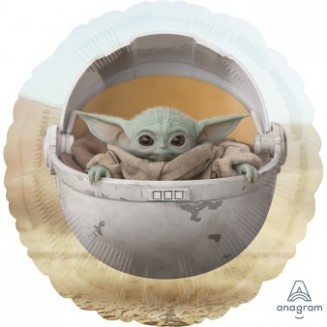 Fóliový balón Baby Yoda, Star wars, veľ.18