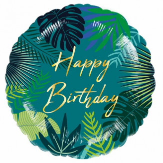 FB Happy Birthday Tropical, 45cm