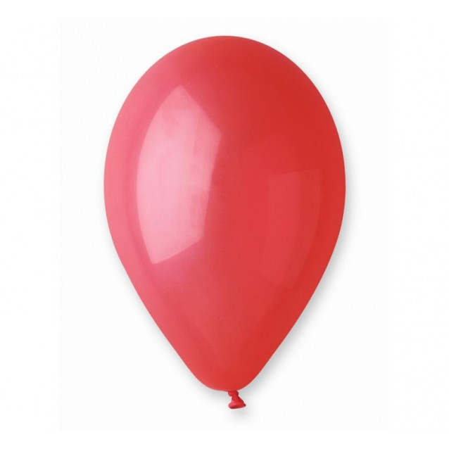 Balón červený ,,45,,veľ.12/30,5cm