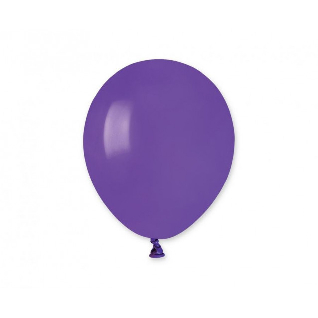 Balón fialový, veľ.5/kus