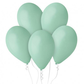 Balón makarón (tyrkysovo-zelený), veľ.12/kus
