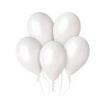Balón perleťový biely, veľ.12/kus