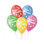 Balón Happy Birthday party, veľ.12/5