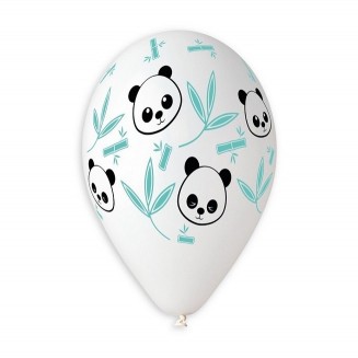 Balón Panda, veľ.13, 5ks