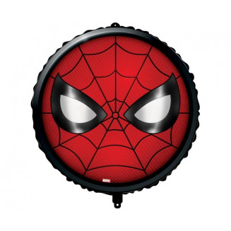 Fóliový balón tvár Spiderman, 45cm