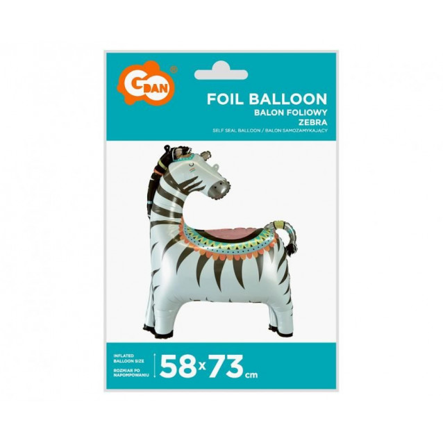 FB Zebra 3D, 58x73cm