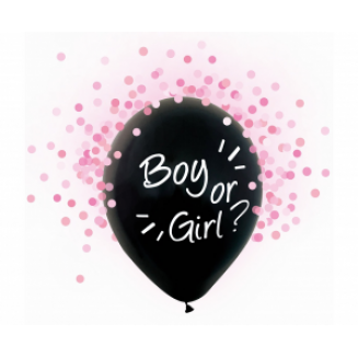 Balón Boy and girl?, veľ.12, 4szt.