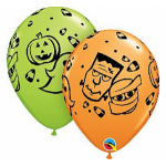 Balón Halloween Fun veľ.11/5ks