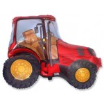 Balón traktor červený 95cm