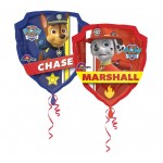 Fóliový balón Paw Patrol, Veľ. 63x68cm