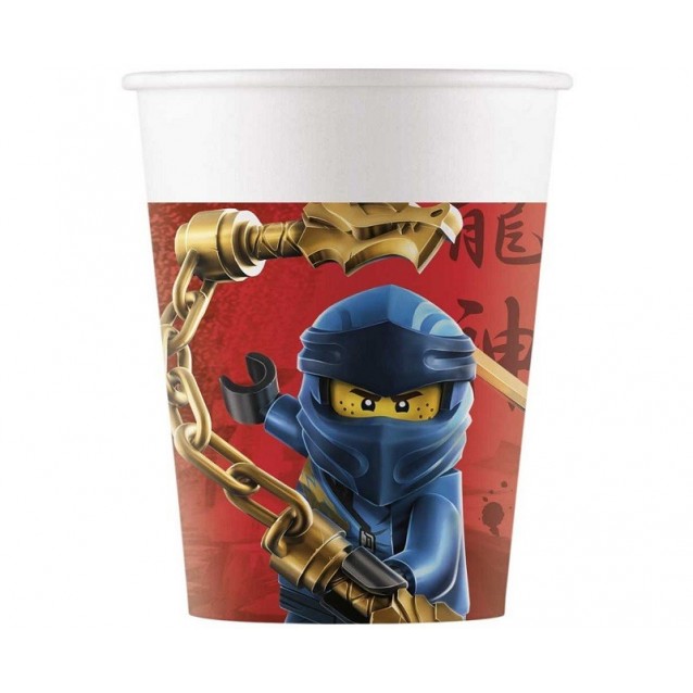 Papierový pohár Lego Ninjago, 200ml, 8ks