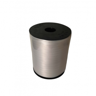 Stuha na balóny, biela/500yards