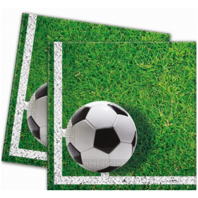 Servítky Futbal párty, 33x33cm/20ks