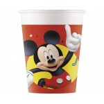 Papierový pohár Mickey Mouse, 200ml, 8ks
