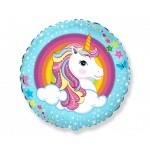 Fóliový balón Unicorn, veľ.18