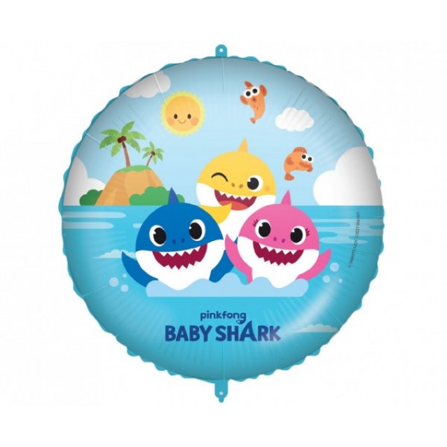 Fóliový balón Baby shark, veľ.18