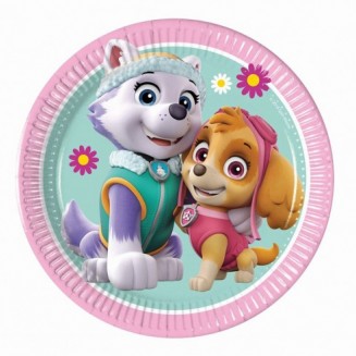 Papierové taniere, Paw patrol Skye and Everest, veľ.20, 8ks