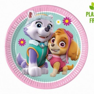 Papierové taniere, Paw patrol Skye and Everest, veľ.20, 8ks