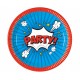 Papierový tanier Party, 23cm/8ks