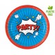 Papierový tanier Party, 23cm/8ks
