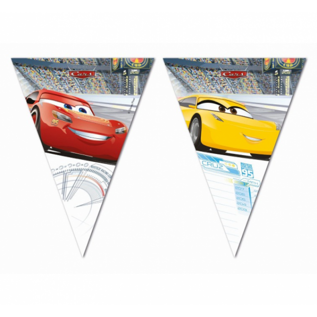 Baner Cars 3, vlajky