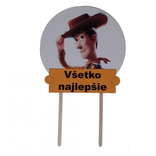 Zápich na tortu Toy story Zápich na tortu Toy story