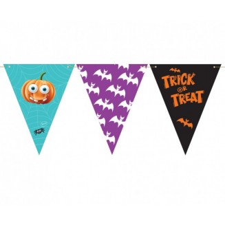 Girlanda vlajky BOO, 2.3m