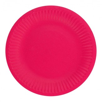 Papierový tanier, purpurový, 18cm/6ks