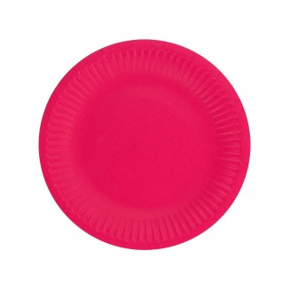 Papierový tanier, purpurový, 18cm/6ks