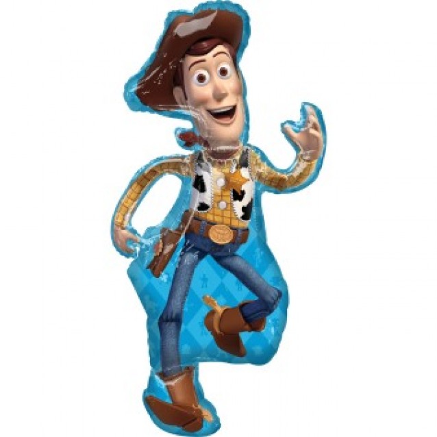 Fóliový balón Toy Story Woody, Supershape 55cm Fóliový balón Toy Story Woody, Supershape 55cm