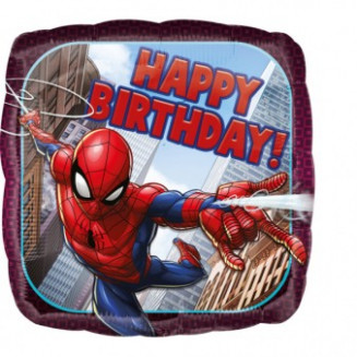 Fóliový balónik SpiderMan Happy Birthday 