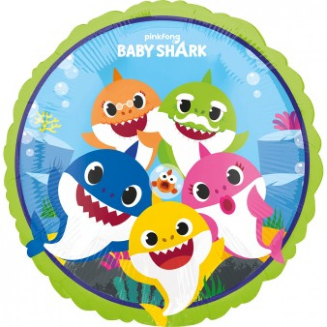Balónik, Baby shark, 45cm Balónik, Baby shark, 45cm