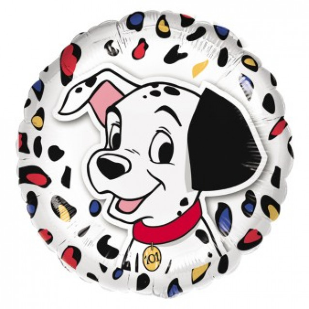 Fóliový balón  Disney 101 Dalmatín, 43cm