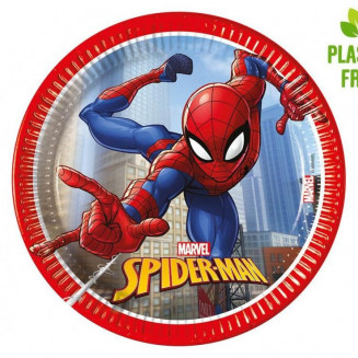 Papierový tanier, Spiderman ultimate, 20cm, 8kus