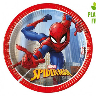 Papierový tanier, Spiderman ultimate, 19,5cm, 8kus