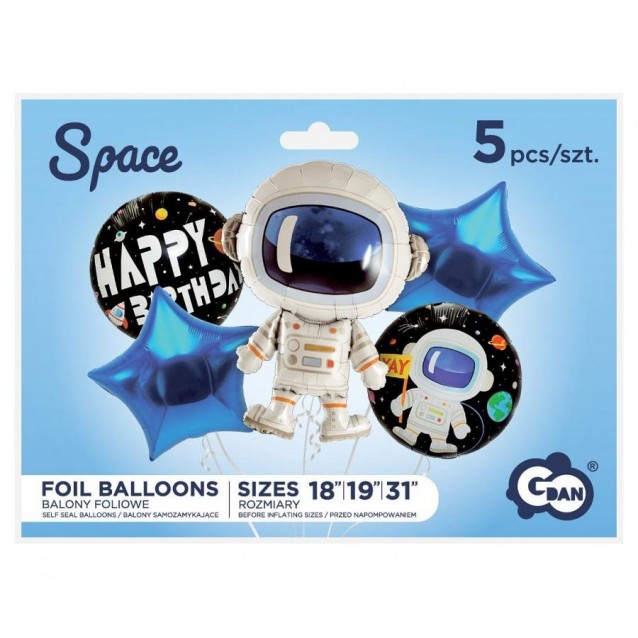Balónový set Kozmonaut