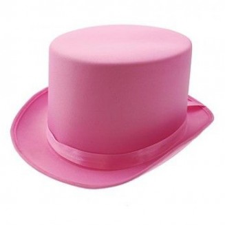 Ružový klobúk