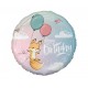 Fóliový balón Líška, Happy Birthday, veľ 18