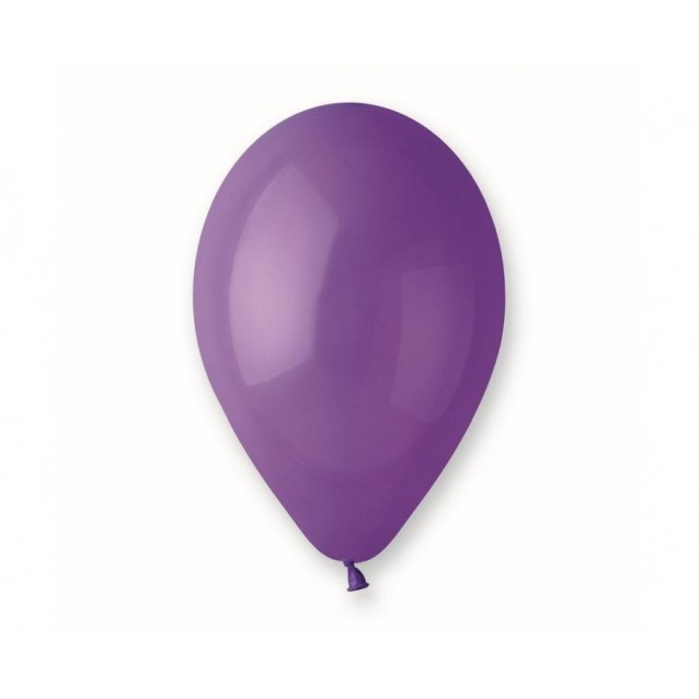 Latexový balón pastelový fialový G110/08, veľ.12