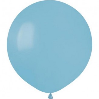 Latexový balón pastelový bledomodrý, veľ.19/48cm
