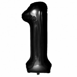 Fóliový balón čierny 1, 100cm