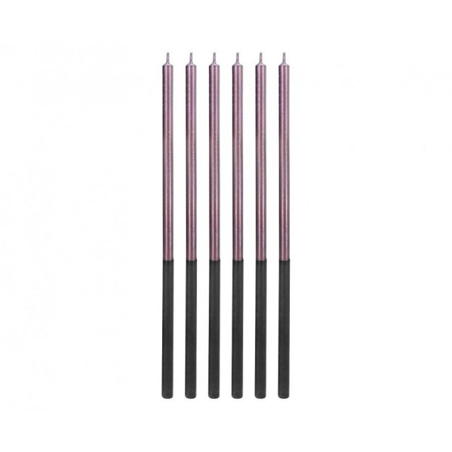 Sviečky paltinum, 14,5cm/6ks