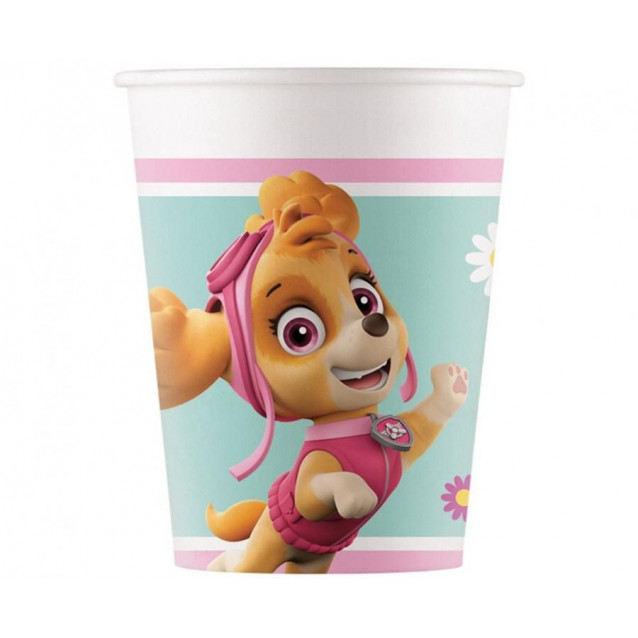 Papierové poháre Paw patrol, 200 ml, 8 ks