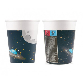 Poháre Rocket, 200ml/8ks