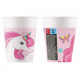 Poháre Unicorn, 200ml/8ks