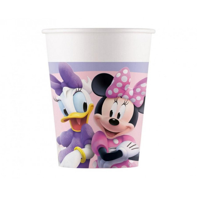 Papierový pohár Minnie mouse, 200ml/8ks Papierový pohár Minnie mouse, 200ml/8ks