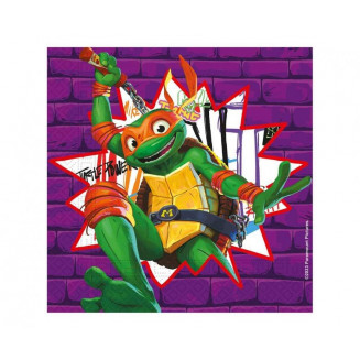 Servítky Ninja korytnačky, 33x33cm/20ks