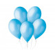 Latexový balón blankitný, veľ12/30,5cm
